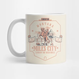 Miles City Montana wild west town Mug